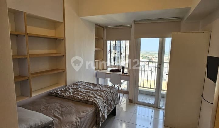 Disewa PIK 2 Apartemen Tokyo Riverside Studio Uk. 21m2 Full Furnished View Cakep ! (Siap Pakai !!)