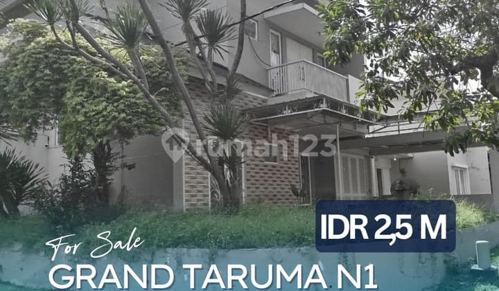 Rumah Bagus Modern Unfurnished SHM Grand Taruma