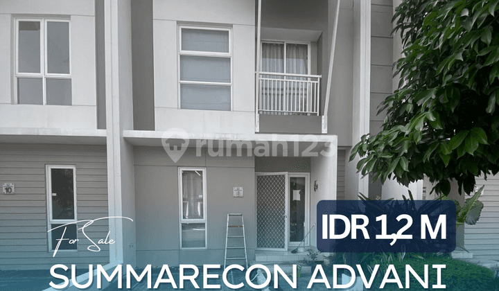 Rumah Asri di Cluster Advani Summarecon Karawang - Siap Huni, Dekat Tol & Pusat Kota