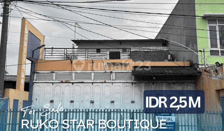 Ruko, 2 Lantai, SHM, Dekat Landmark, Siap Huni