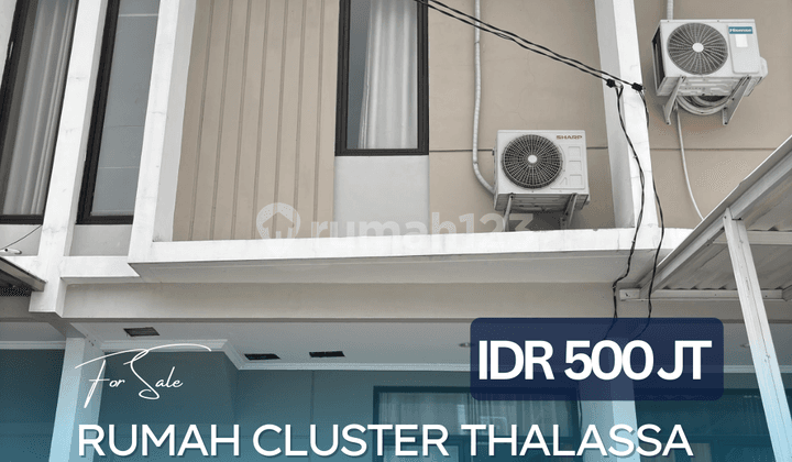 Rumah 2 Lantai Siap Huni SHM Cluster Thalassa Galuh Mas