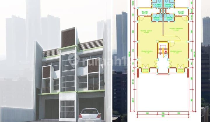 3-Story Shop House in Antapani