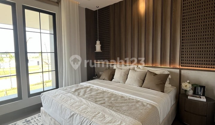 RUMAH KONSEP MODERN LUAS HARGA MERAKYAT, 5 MENIT KE TOL BSD