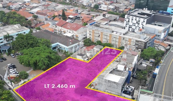 Tanah Komersial Lokasi Sangat Strategis di Kebayoran Baru