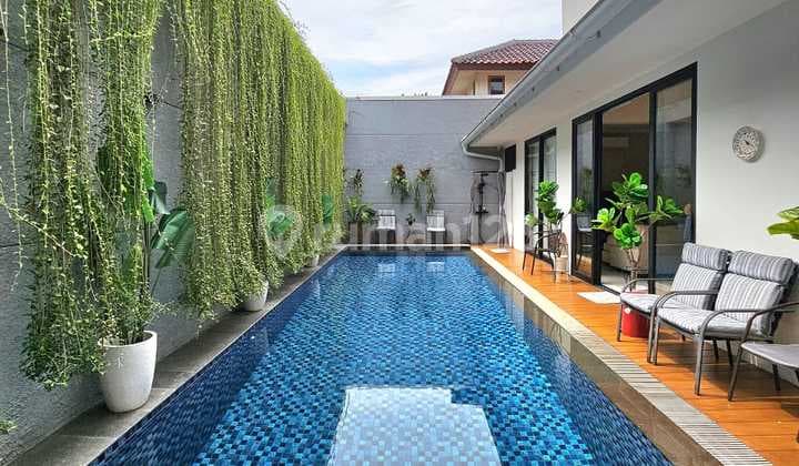 Rumah Mewah Modern Design Siap Huni di Cluster Bintaro Jaya