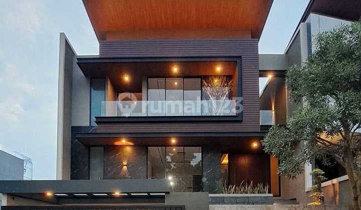 For Sale: Luxury Minimalist Waterfront House Land Size 520m² 3 Floors Citraland