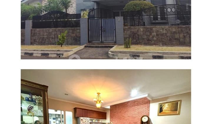 Cheap !! For Sale 2-Story House in Kayu Putih Semi-Furnished