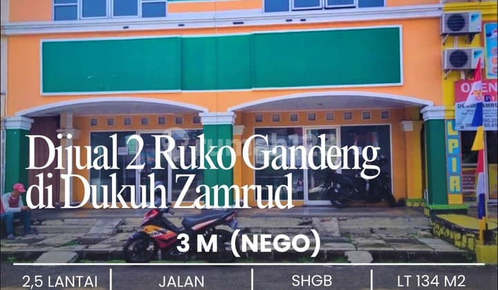 Ruko 2 Lantai di Dukuh Zamrud bisa KPR Kondisi Bagus ,,Yakinlah,,