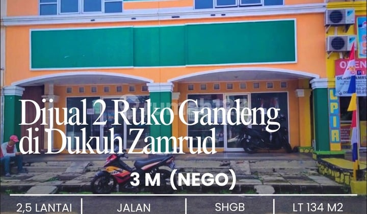 Ruko 2 Lantai di Dukuh Zamrud bisa KPR Kondisi Bagus ,,Yakinlah,,