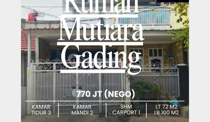 Rumah di Mutiara Gading, ga Bikin Kantong Kering,,,Yakinlah,,,