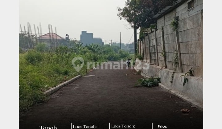 Tanah Luas 109M² di Bima Fajar Dekat Tol Grand Wisata Bekasi