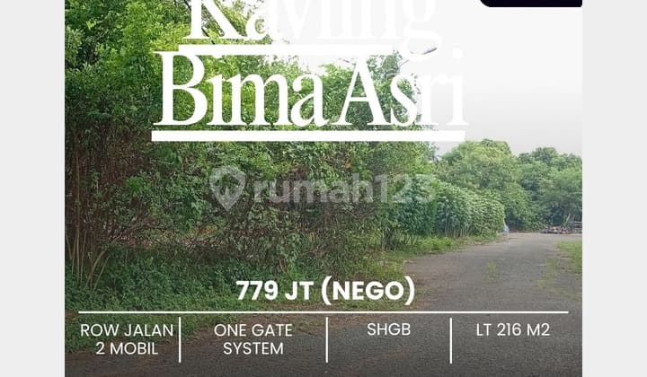 Tanah Kavling Di Bima Asri Prospektif Banget Bossku,,Yakinlah,,