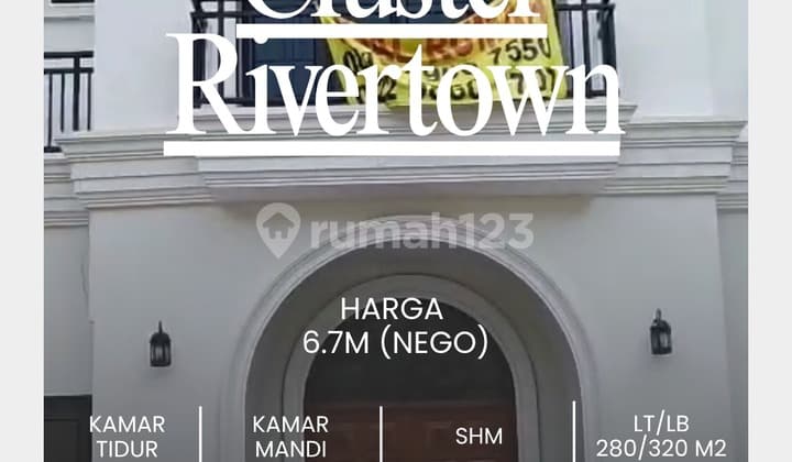 Cluster Rivertown Grand Wisata Dekat kemana-mana,,,Yakinlah,,,,