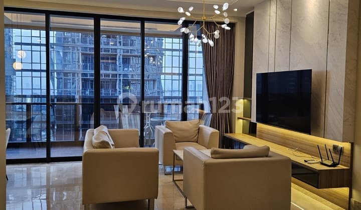 Disewakan Apartemen District 8 Scbd 3+1br Full Furnished