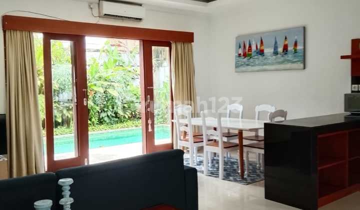 For Rent 3Br Comfortable Modern Villa in the Heart of Sanur, Family Villa in a Location Close to Tourist Attractions