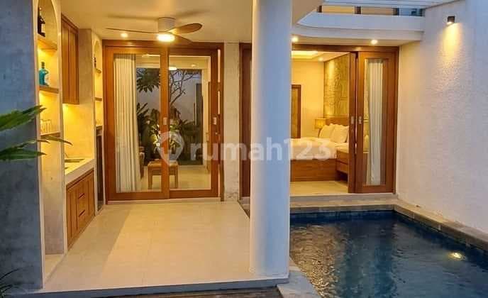 Brand New 1 Bedroom Villa With Private Pool, 30-Year Long Lease in Sanur