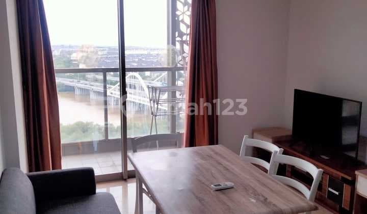DISEWAKAN APARTMENT GOLD COAST 90m2 2br UNIT BAGUS SIAP HUNI
