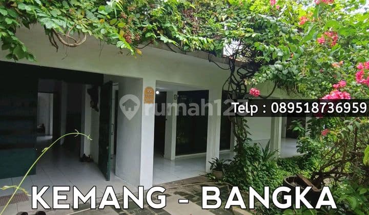 Kemang Bangka - Rumah Lama Hitung Tanah Lokasi Tenang Di Kemang Jakarta Selatan