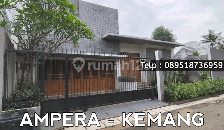 Ampera Kemang - Dijual Brand New House Siap Huni Dalam Komplek Tenang Di Ampera Jakarta