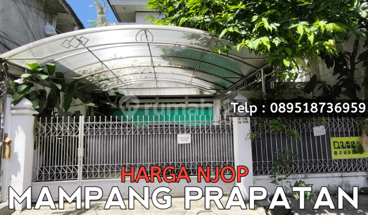 Mampang Prapatan - Rumah Bagus Harga NJOP dengan Private Swimming Pool