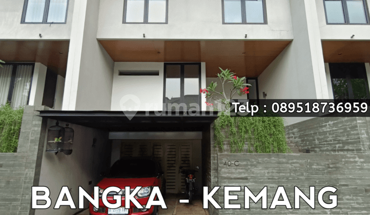 Bangka - Brand New Modern House Siap Huni Dalam Townhouse di Bangka Jakarta Selatan