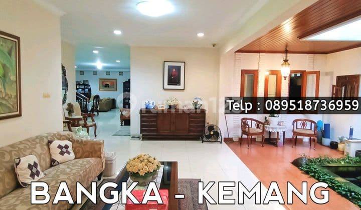 Bangka Kemang - Rumah Bagus Siap Huni Di Pinggir Jalan Utama Bangka Jakarta Selatan
