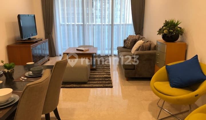 Apartemen Cantik Nuansa Resort 2 Kamar Tidur Di Anandamaya Residence Sudirman
