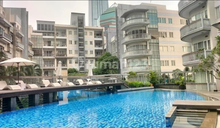 Studio Apartment 56 Sqm Fully Furnished in Pearl Garden Gatot Subroto