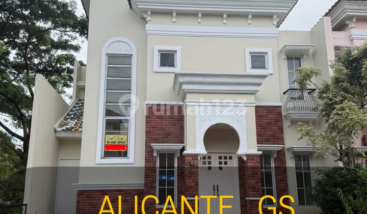 Rumah Alicante Gading Serpong Dekat Univesitas Umn dan Mall