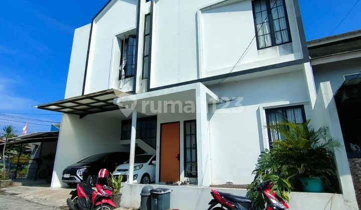 Jual Rumah 2 Lantai, Semi Furnished Aman One Gate System 24 Jam Perum Tirtamas Residence Cimanggu