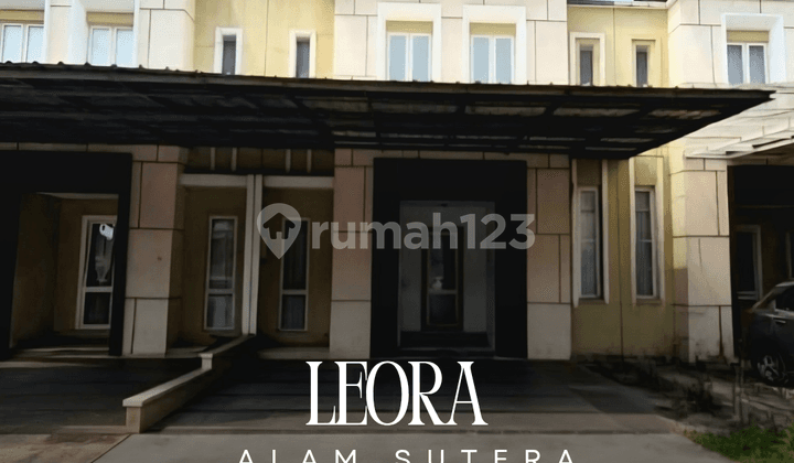 Rumah Eksklusif di Cluster Leora Alam Sutera