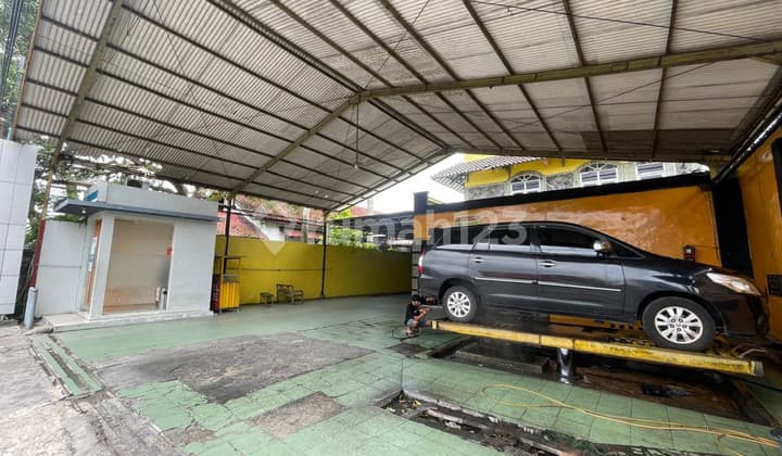 Disewakan Ruang Usaha 2 Lantai di Jl. Raya Tajem - Ideal untuk Bengkel/Car Wash
