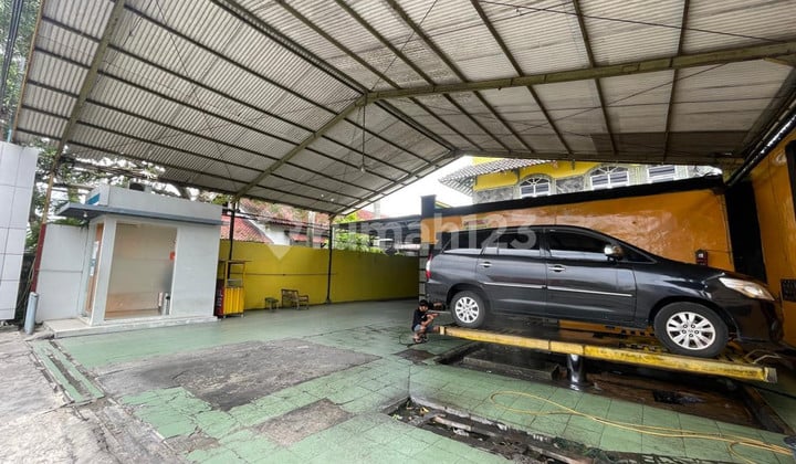 Disewakan Ruang Usaha 2 Lantai di Jl. Raya Tajem - Ideal untuk Bengkel/Car Wash