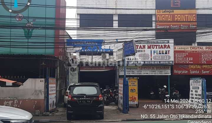 Ruko 3 Lantai di Pinggir Jalan Ramai , Tangerang