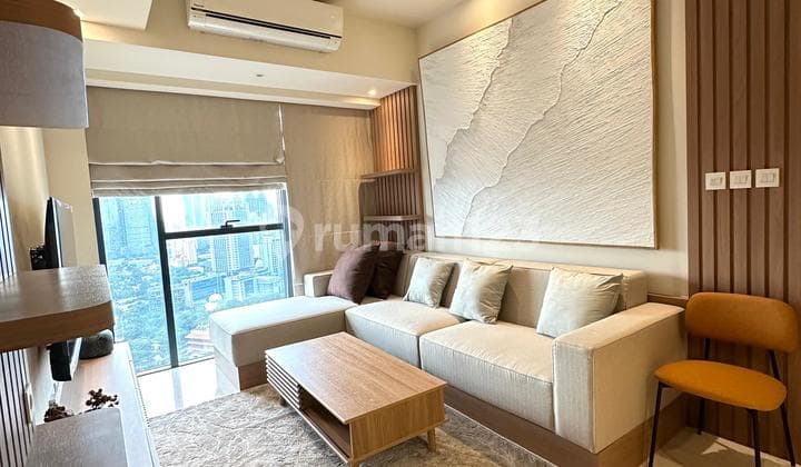 Sewa Apartment Full Furnished 2 Kamar Tidur 2 Kamar Mandi Tengah Kota dengan Lokasi Strategis di Mega Kuningan Jakarta Selatan