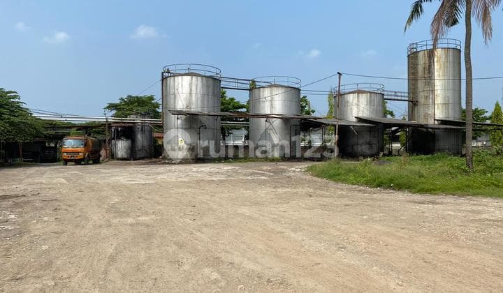 Pabrik Siap Pakai Masuk Kontainer 40ft,dekat Tol,ada Office,security,area Parkir Luas