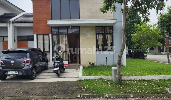 Rumah Cantik Hook Didalam Cluster Dengan Kawasan Rindang Di Perumahan Dengan Fasilitas Lengkap