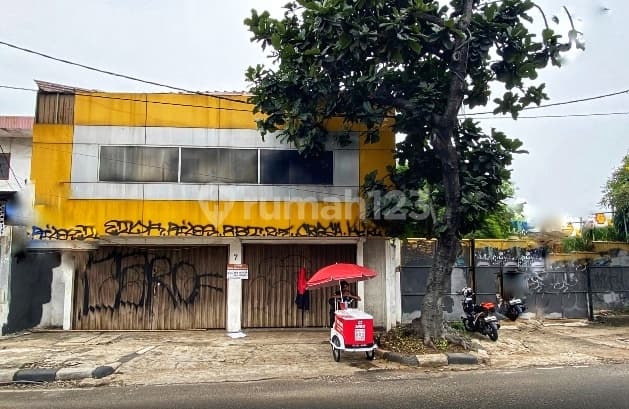 Good Invest! Murah Tanah dengan Luas 1.912M di Pinggir Jalan Kemanggisan Utama Jakarta Barat