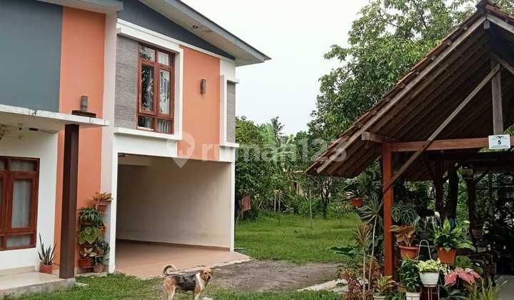 (Butuh Uang) Tanah Palagan: View Merapi, Tepi Jl. Aspal Utama. Arsitek Langsung Kepikiran Desain Vila