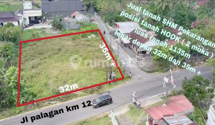Affordable Land in Jogja by Palagan Street, 5 Minutes to UGM Campus & City