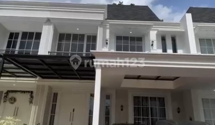 Dijual Rumah Didalam Cluster Strategis LT 114 LB 200, KM 4 KT 4,3 Lantai, Dekat Dgn St LRT dan Tol, di Cipayung Jaktim.