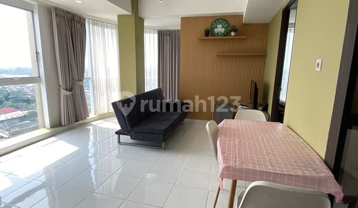 Apartment for sale, 2 bedrooms, cheap, in BSD, Jelupang, near toll, near Binus School, near Mentari School, near ITC BSD, near Plaza BSD, near Pasar Modern.