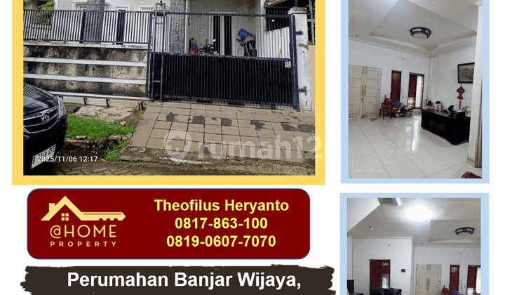 Home0228 - Rumah cantik, hadap timur, ceiling tinggi, jarang ada, Banjar Wijaya Tangerang