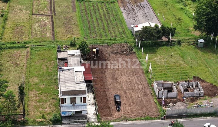 Tanah SHM Strategis Palagan Sleman Pinggir Jalan Cocok Investasi