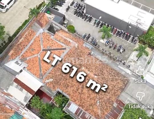 Dijual Rumah Jl. Salemba Tengah Murahhhh Hitung Tanah Saja Pasaran Tanah 30 Jt/m²