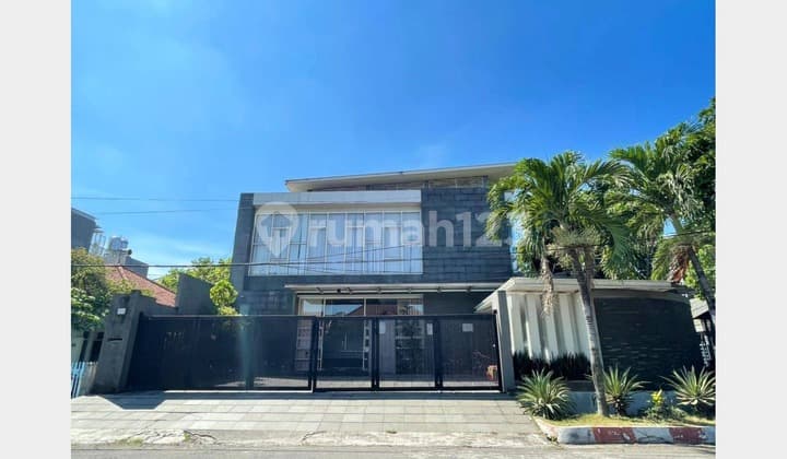 Murah Rumah + Kantor Komersial Area di Jl Gayungsari, Sby