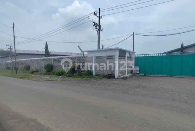 Dijual Pabrik Lokasi Pinggir Jalan LT 18200Mtr di Pasuruan Jawa Timur