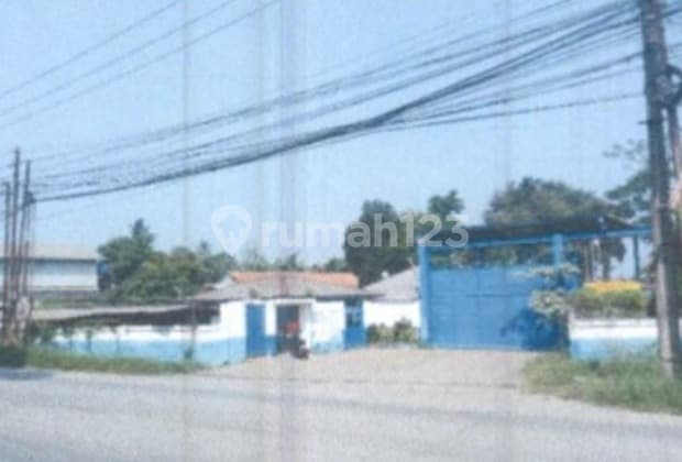 Dijual Lelang Gudang Lt 48464 M2 Lokasi Strategis di Legok Tangerang