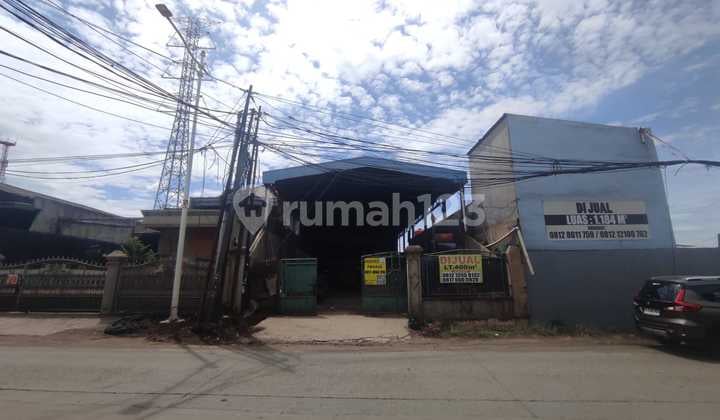 Dijual Gudang di Jl.logistik Lt 384M Shgb - Koja, Jakarta Utara