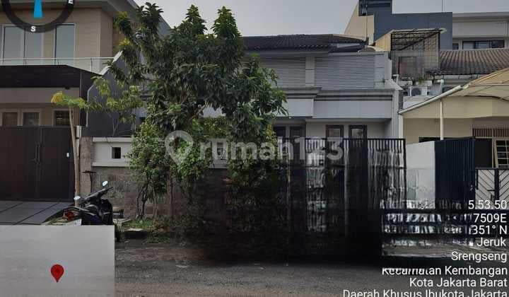 Rumah Murah LT 162M2 di Komp Intercon, Kebon Jeruk - Cash Only